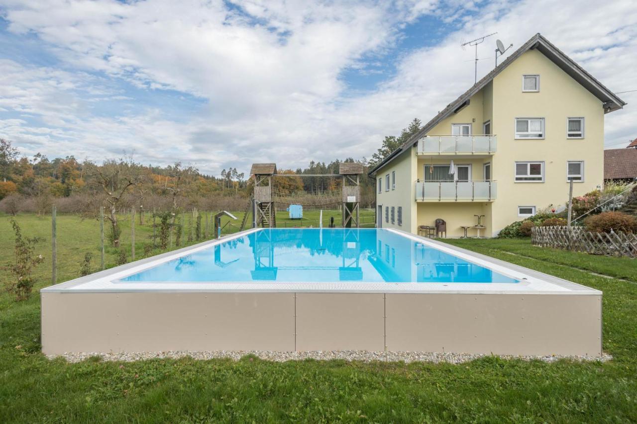 Zapfs Bauernhof Stiefmuetterchen Daire Tettnang Dış mekan fotoğraf